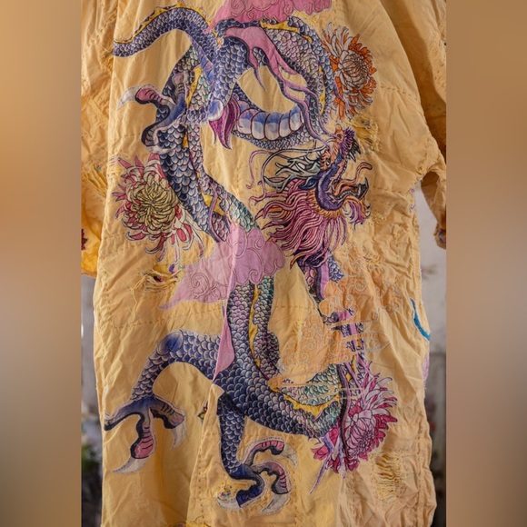 ππ Magnolia Pearl Dragon Romani Kimono Jacket 1163 β Sefi π - Picture 7 of 7
